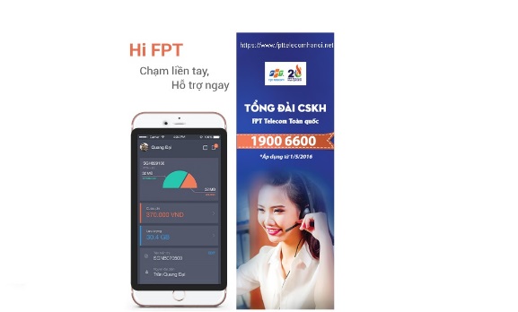 Kiểm tra cước internet Fpt qua Hi Fpt