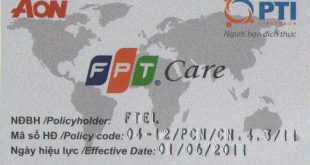 Thẻ bảo hiểm FPT Care