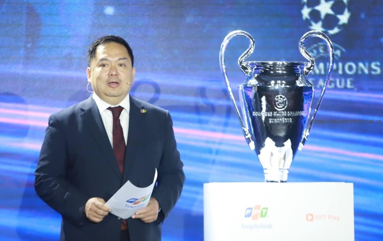 ông Hoàng Nam Tiến công bố bản quyền các giải bóng đá Châu Âu mùa giải 2021-2024