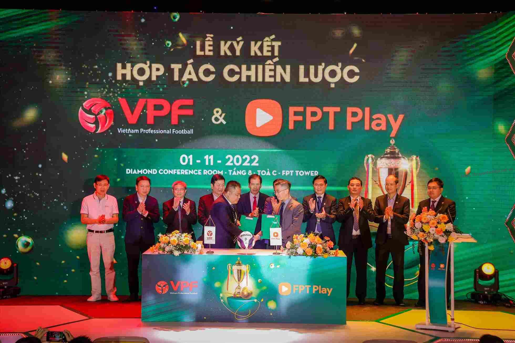 Bản quyền truyền hình giải vóng đá Việt Nam V.league 2023-2027